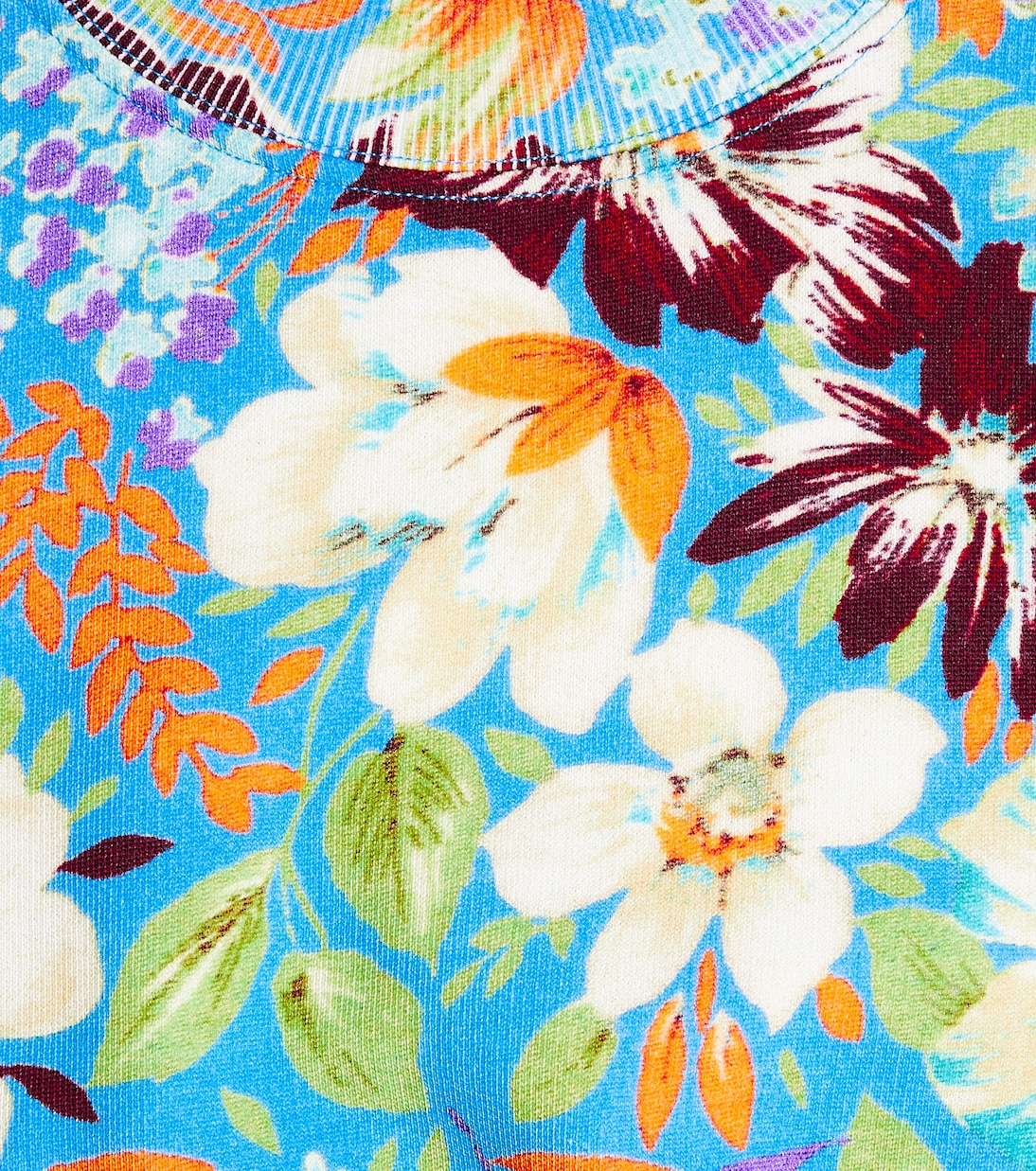 Marge floral cotton jersey sweatshirt | Molo