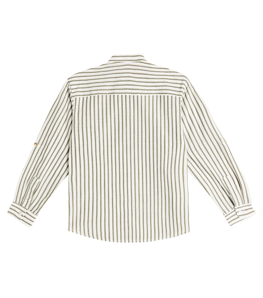 Camicia Tomas in cotone e lino a righe | La Coqueta