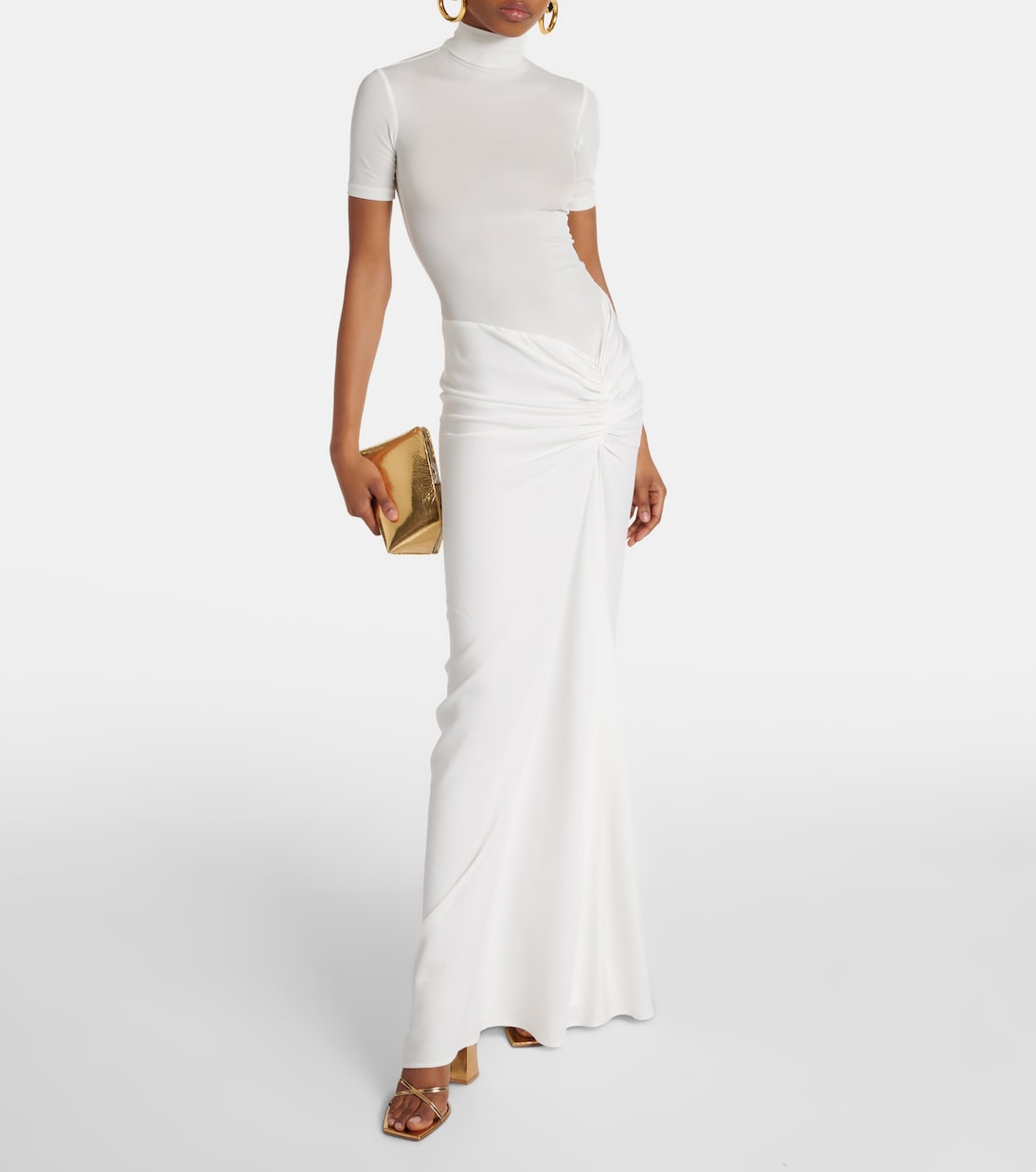 Fusion ruched maxi dress | Christopher Esber