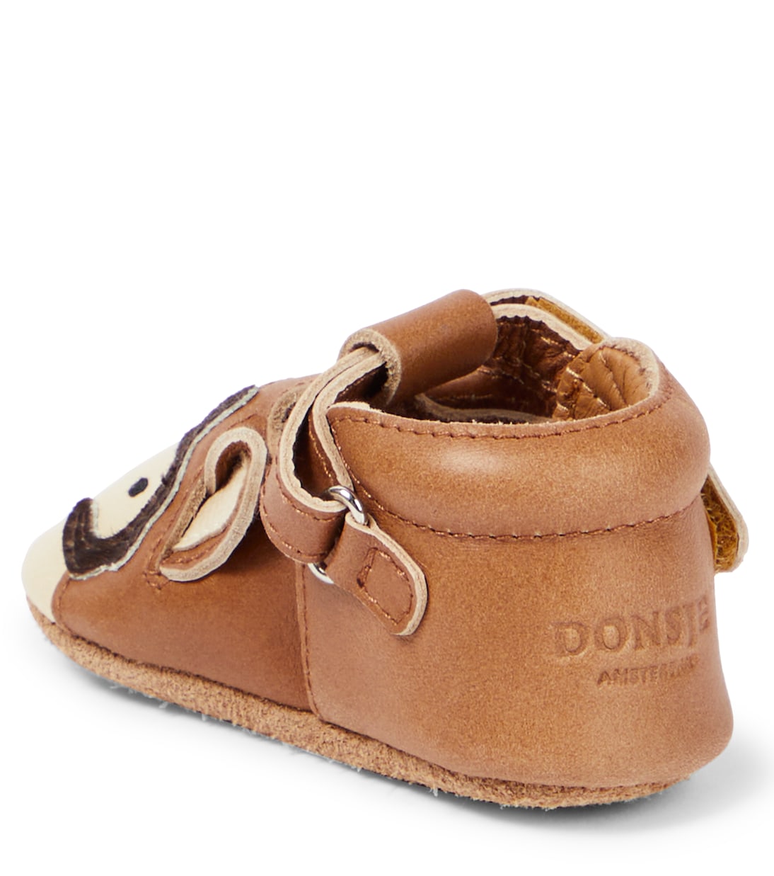 Baby Spark Calico Cat leather shoes | Donsje