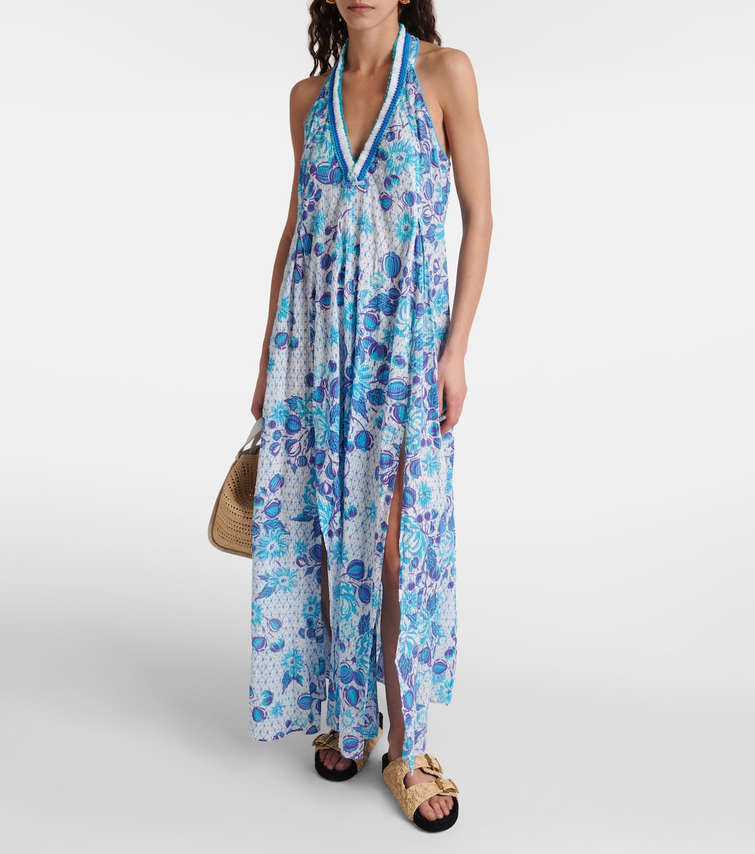 Robe midi en coton | Poupette St Barth