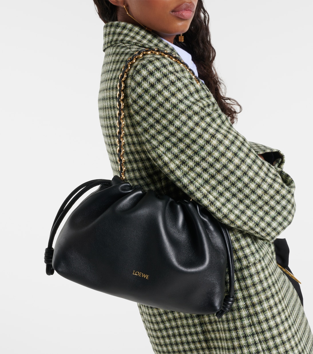 Flamenco Small leather clutch | Loewe