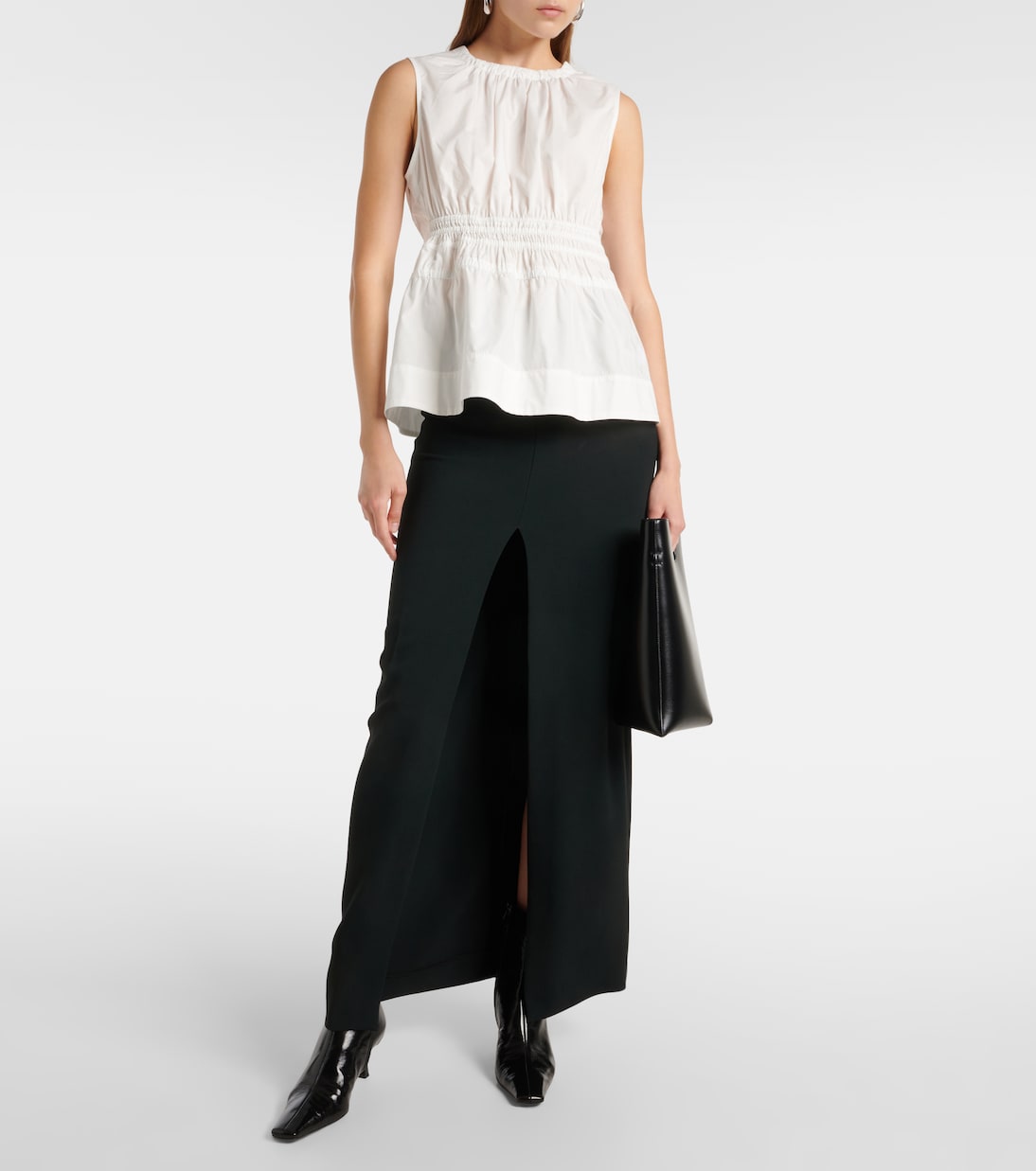 White Label Top Birdie aus Baumwollpopeline | Proenza Schouler