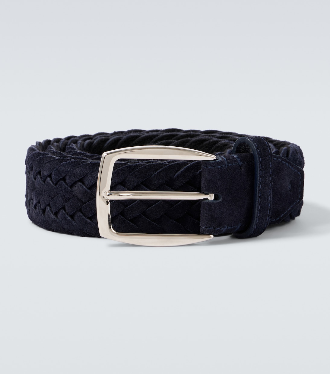 Braided suede belt | Brioni