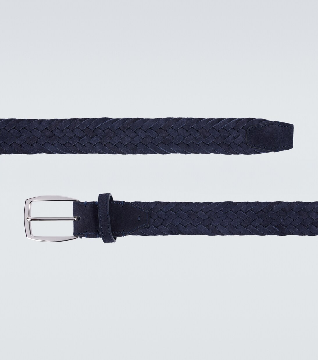 Braided suede belt | Brioni