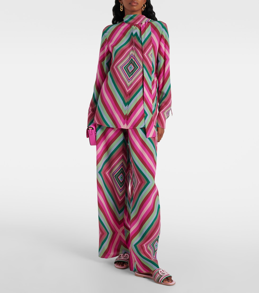 Pantoletten VLogo Signature aus Leder | Valentino Garavani