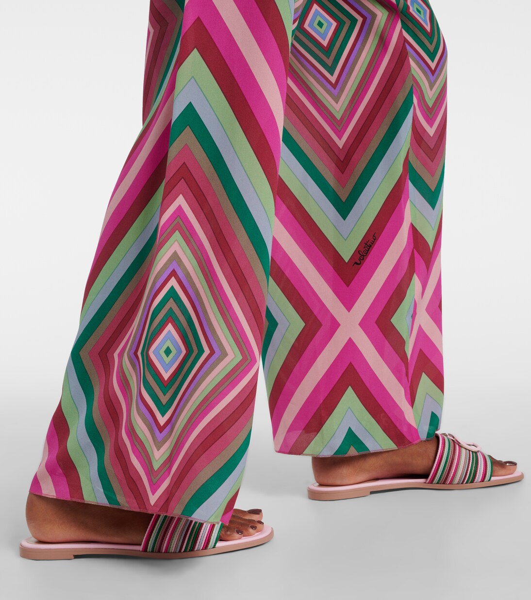 Pantoletten VLogo Signature aus Leder | Valentino Garavani