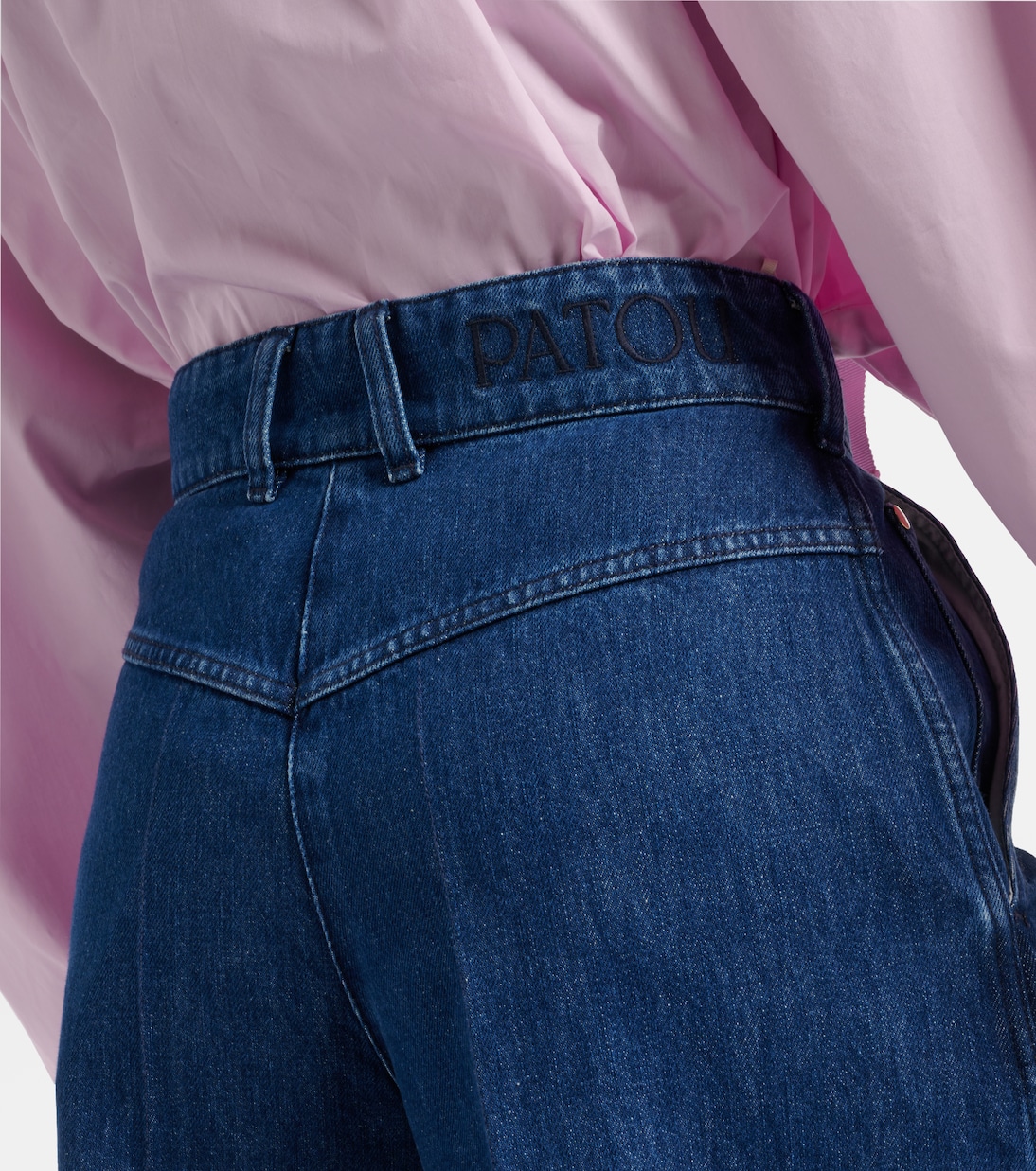 High-Rise Wide-Leg Jeans | Patou