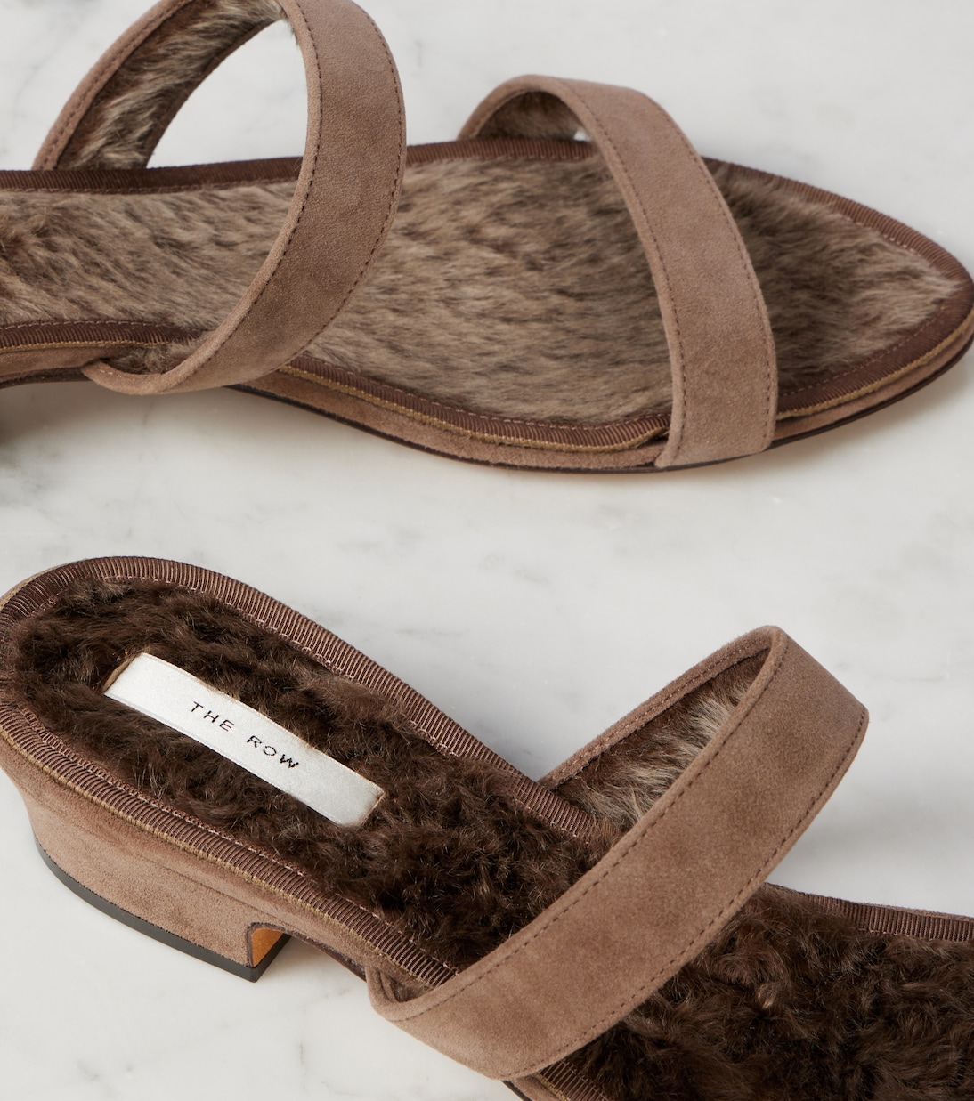 Awar suede sandals | The Row