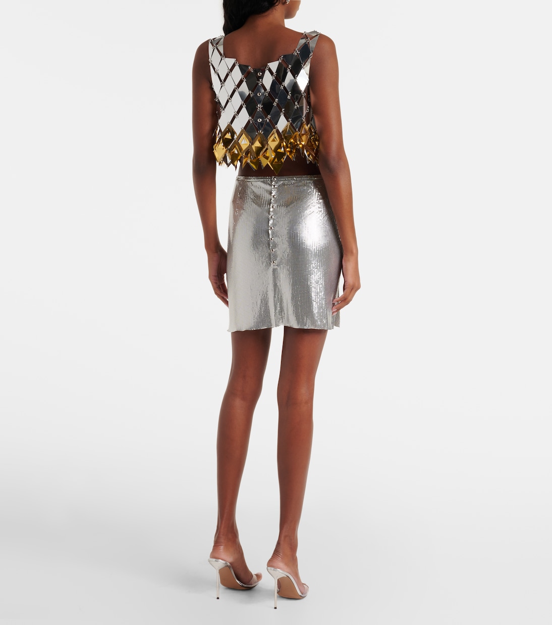 Chainmail miniskirt | Rabanne