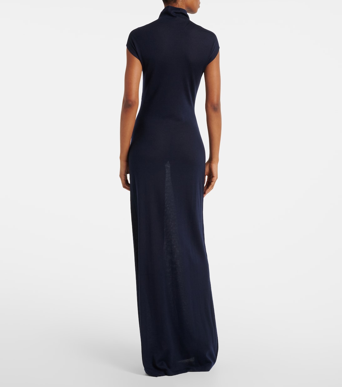 Vestido largo de cachemir | Alaïa