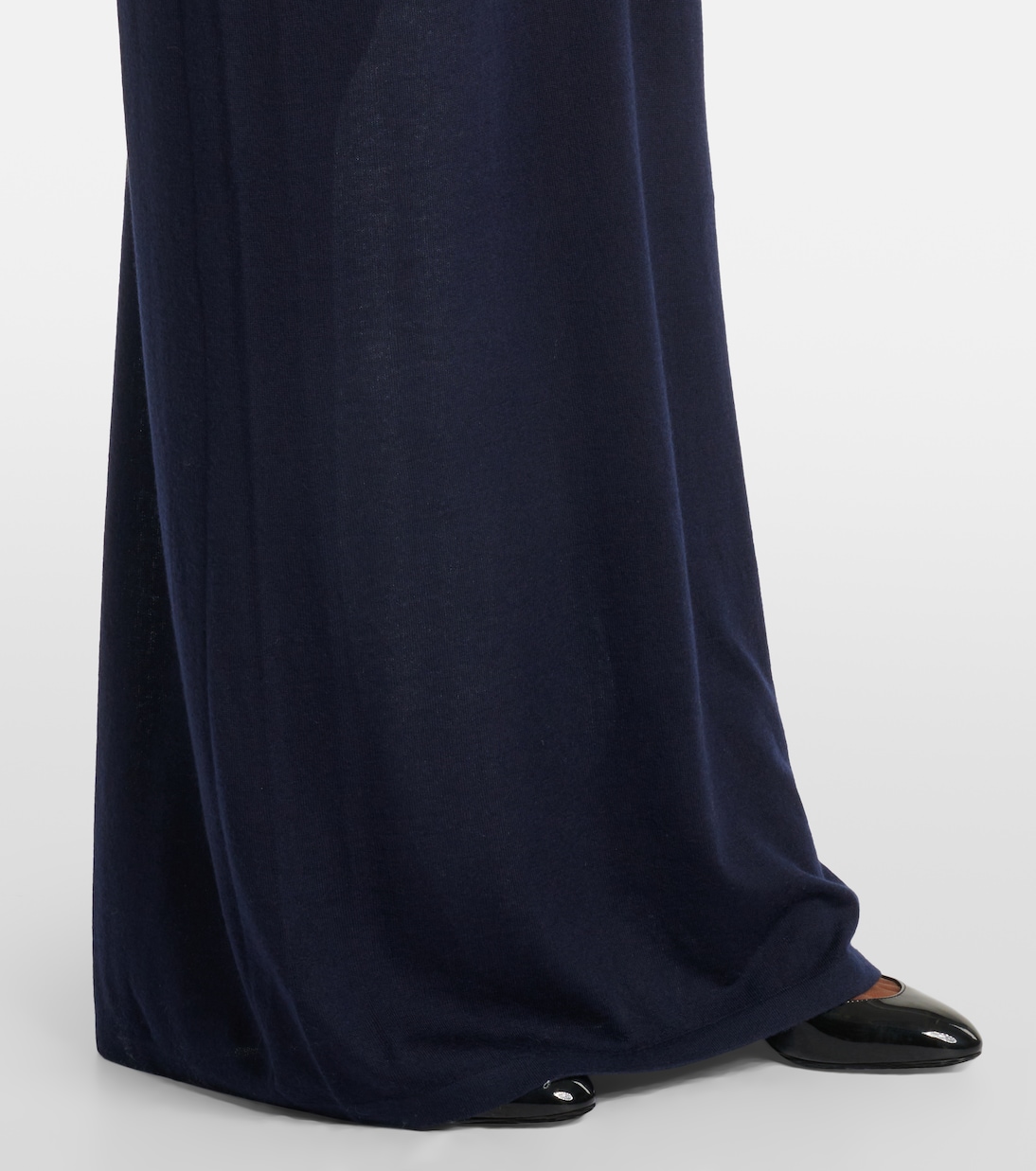 Vestido largo de cachemir | Alaïa