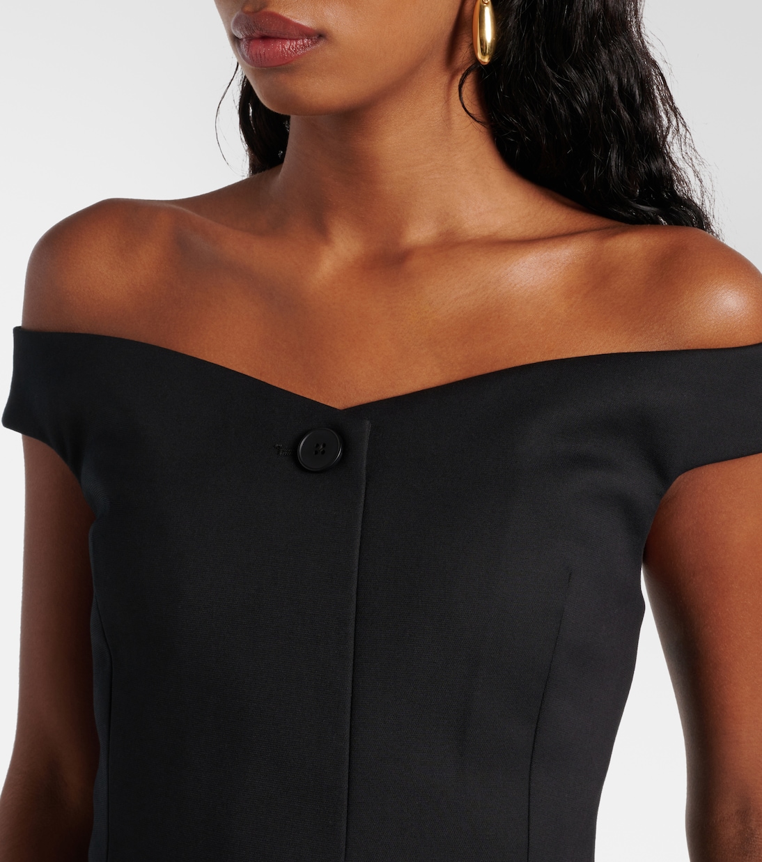 Abito corto Sandrine con scollo bardot | SIR