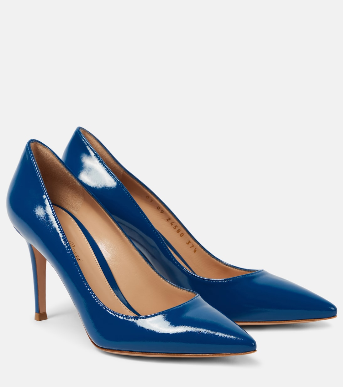 Gianvito 85 leather pumps | Gianvito Rossi