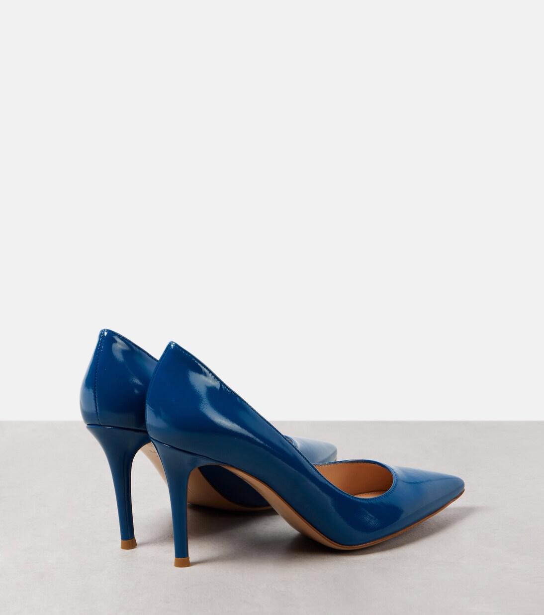 Gianvito 85 leather pumps | Gianvito Rossi