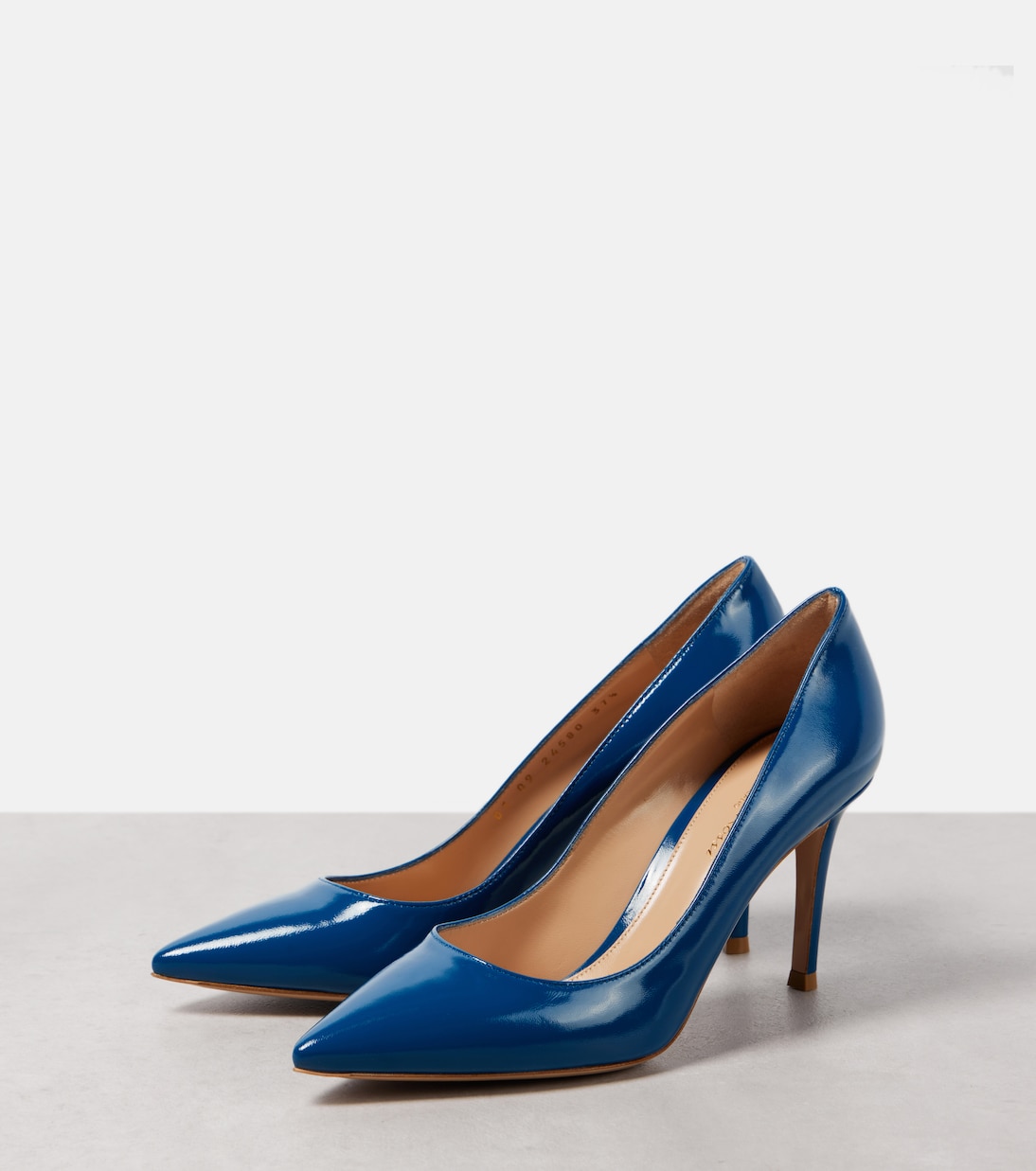 Gianvito 85 leather pumps | Gianvito Rossi