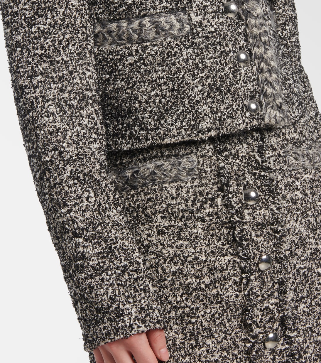 Blazer cropped Gwendoline in tweed | Isabel Marant