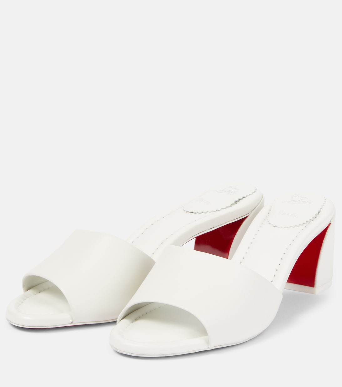 Jane 55 leather mules | Christian Louboutin