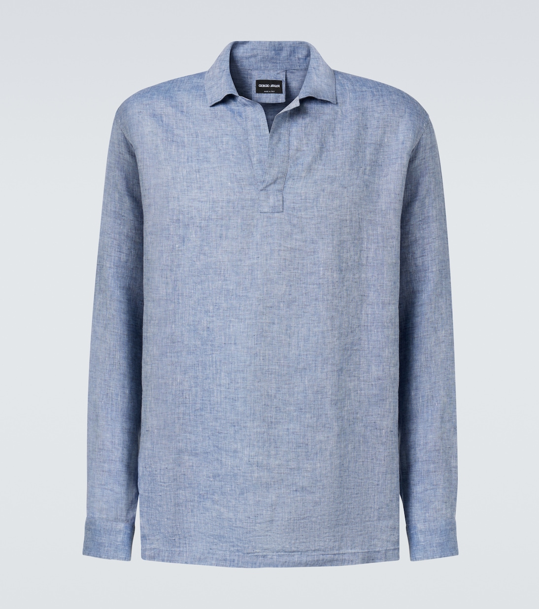 Linen polo shirt  | Giorgio Armani