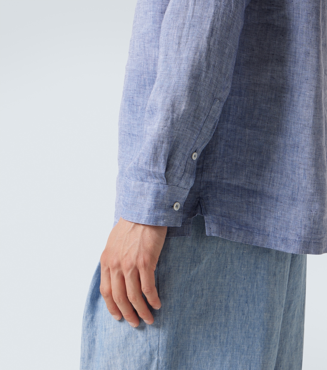 Linen polo shirt  | Giorgio Armani