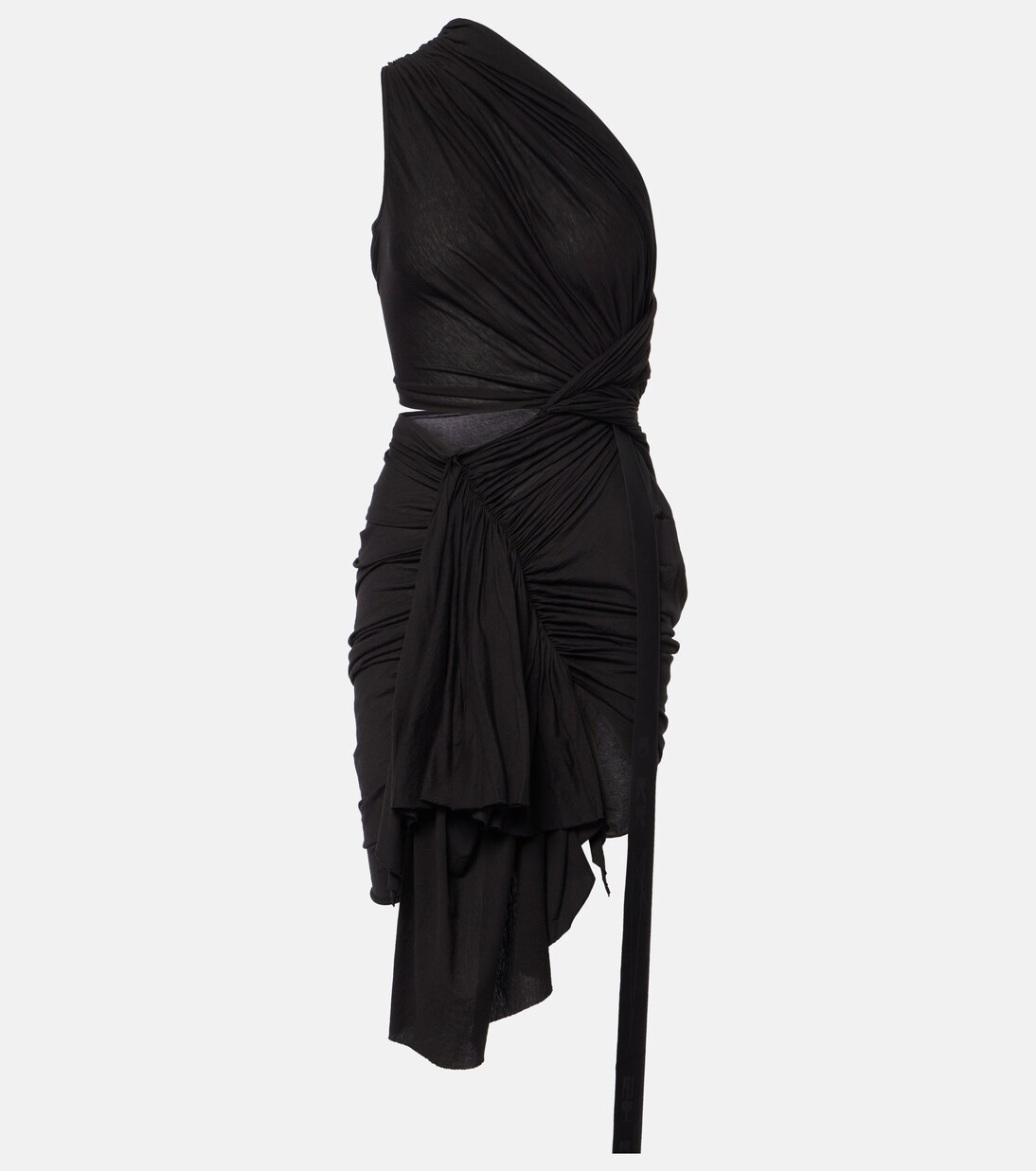 Robe midi DRKSHDW Fog en coton | Rick Owens