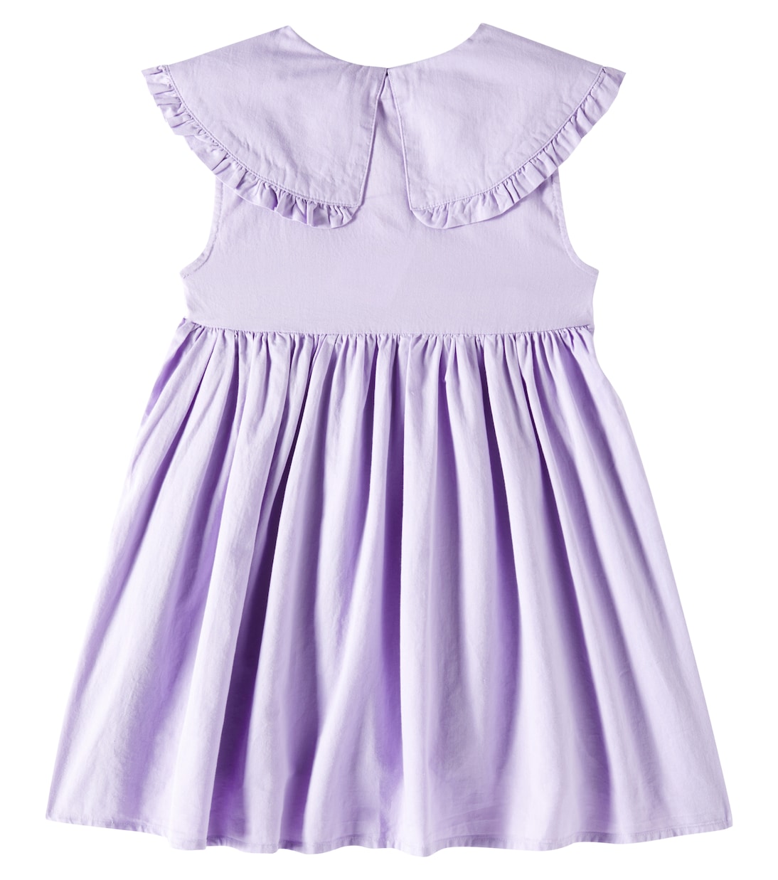 Cherry pleated cotton dress | Jellymallow