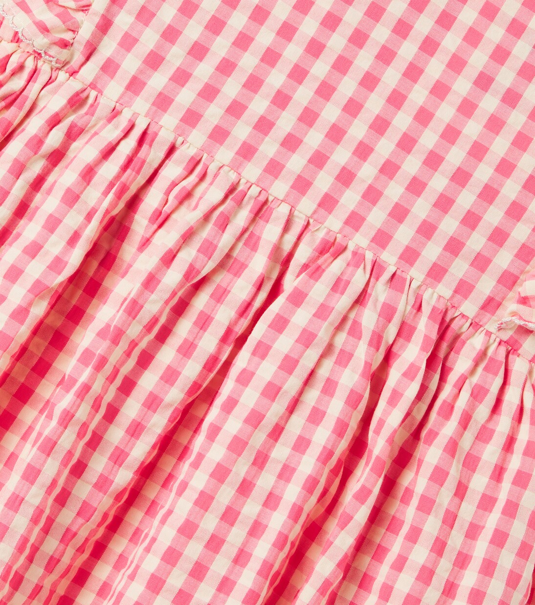 Robe Kim en coton à carreaux | Konges Sløjd