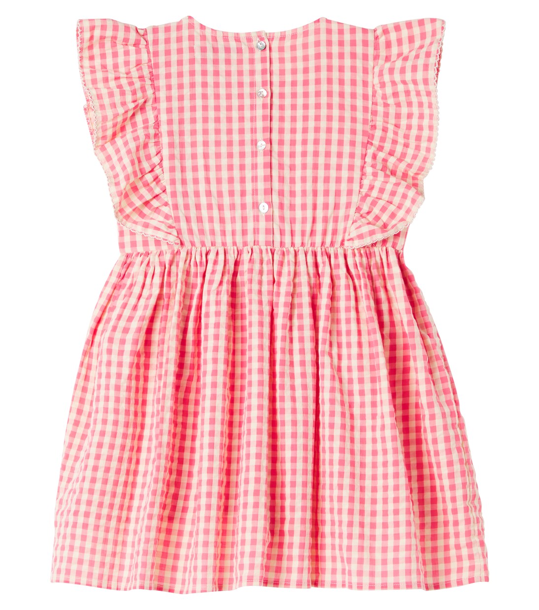 Robe Kim en coton à carreaux | Konges Sløjd