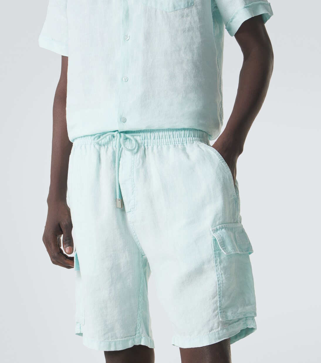 Linen cargo shorts | Vilebrequin
