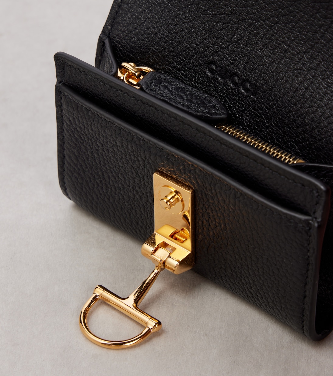 Horsebit皮革卡包 | Gucci