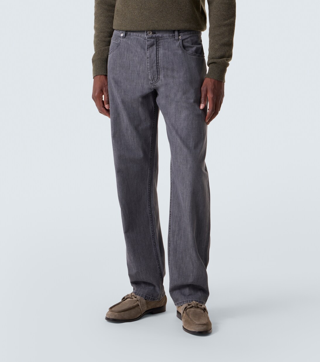 Mid-rise straight jeans | Bottega Veneta