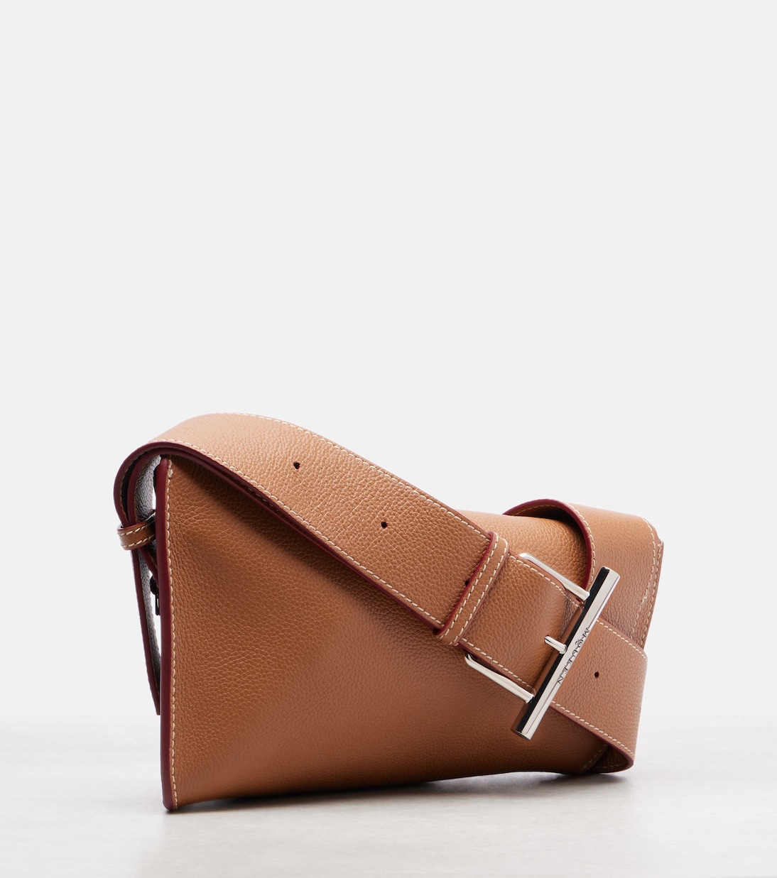T-Bar leather shoulder bag | McQueen