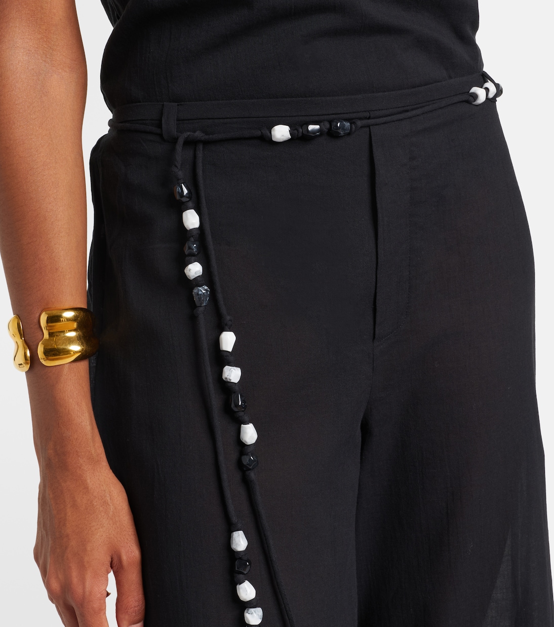 Weite Hose Azura aus Baumwolle | SIR