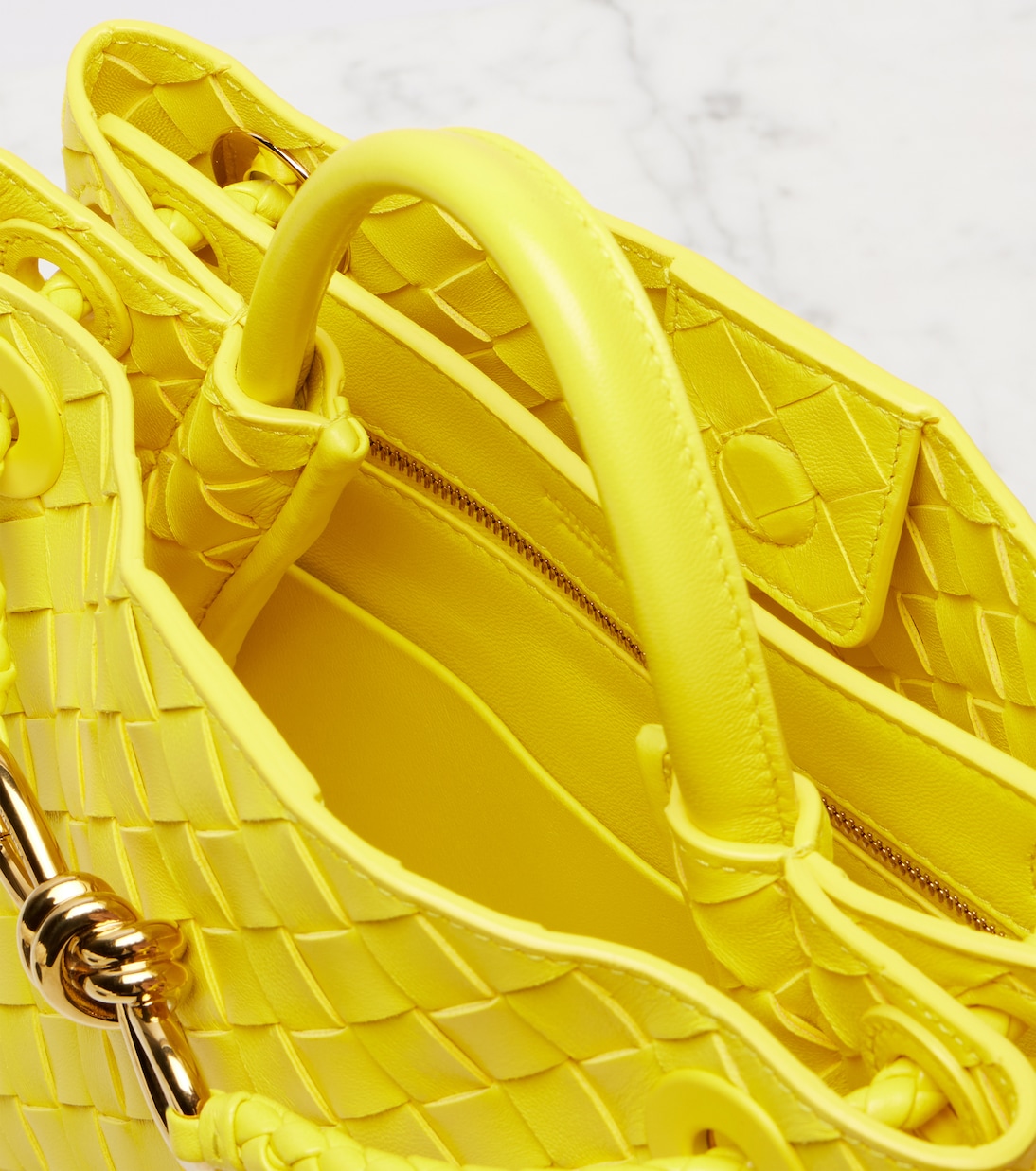 Sac Andiamo Small en cuir | Bottega Veneta