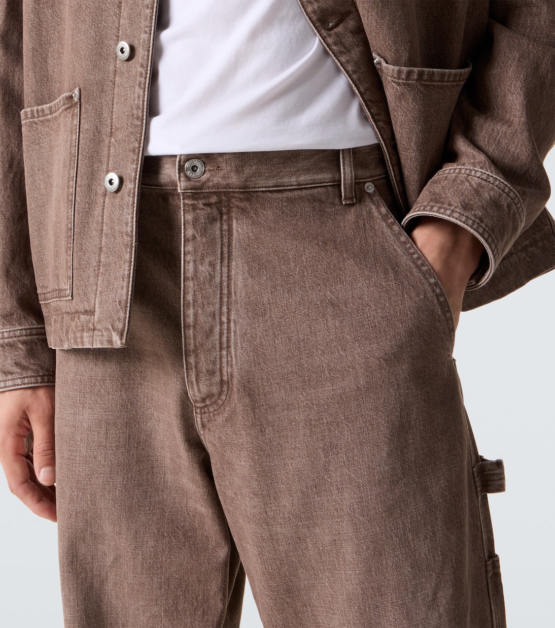 Mid-rise cargo jeans | Bottega Veneta