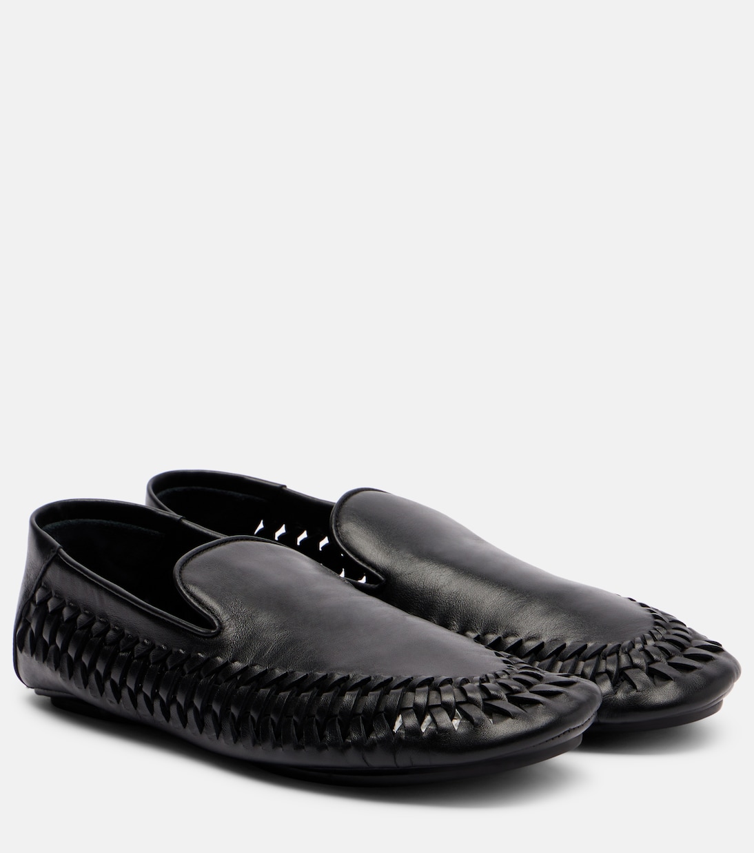 Slip-Ons Whip aus Leder | Proenza Schouler
