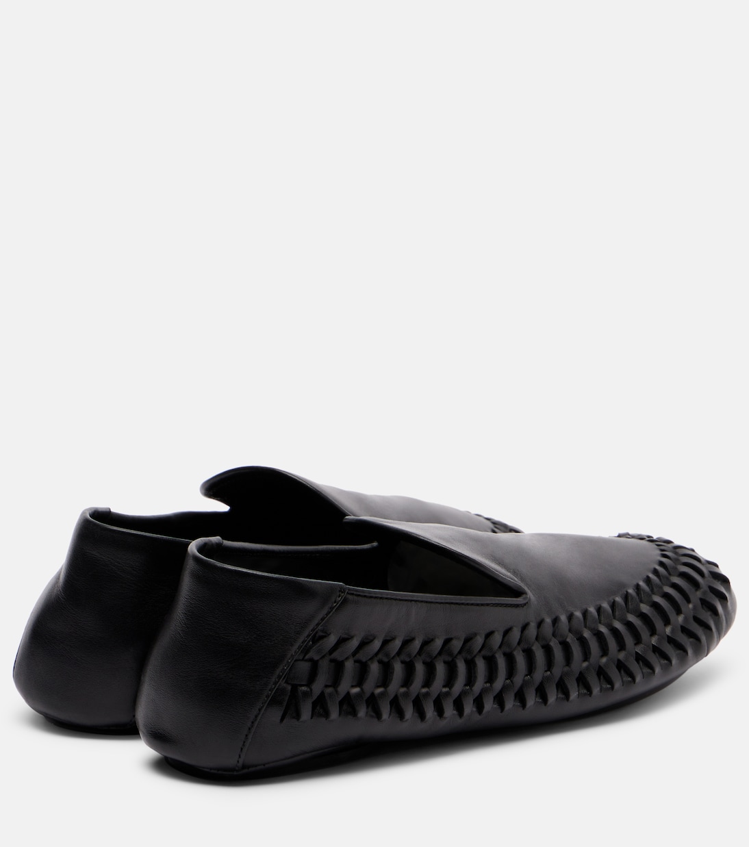 Slip-Ons Whip aus Leder | Proenza Schouler