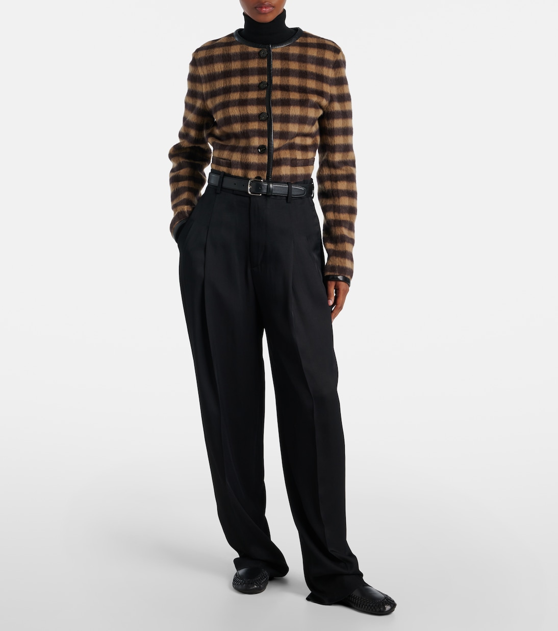 Slip-Ons Whip aus Leder | Proenza Schouler