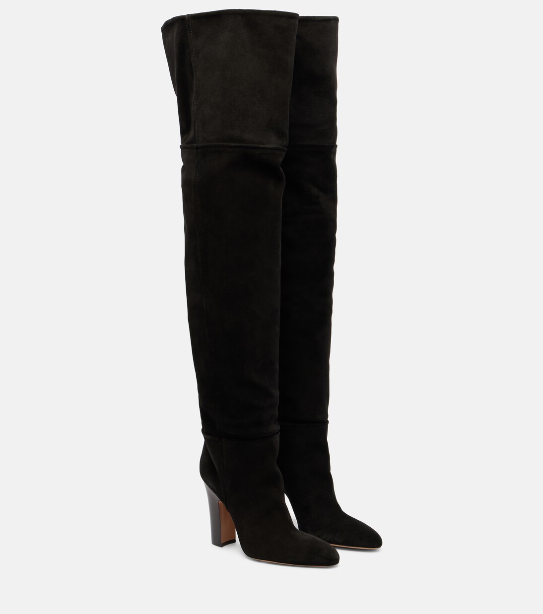 Lavinia suede over-the-knee boots | Paris Texas