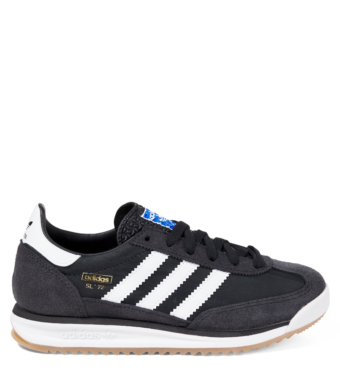 SL 72 suede-trimmed sneakers | Adidas Originals Kids
