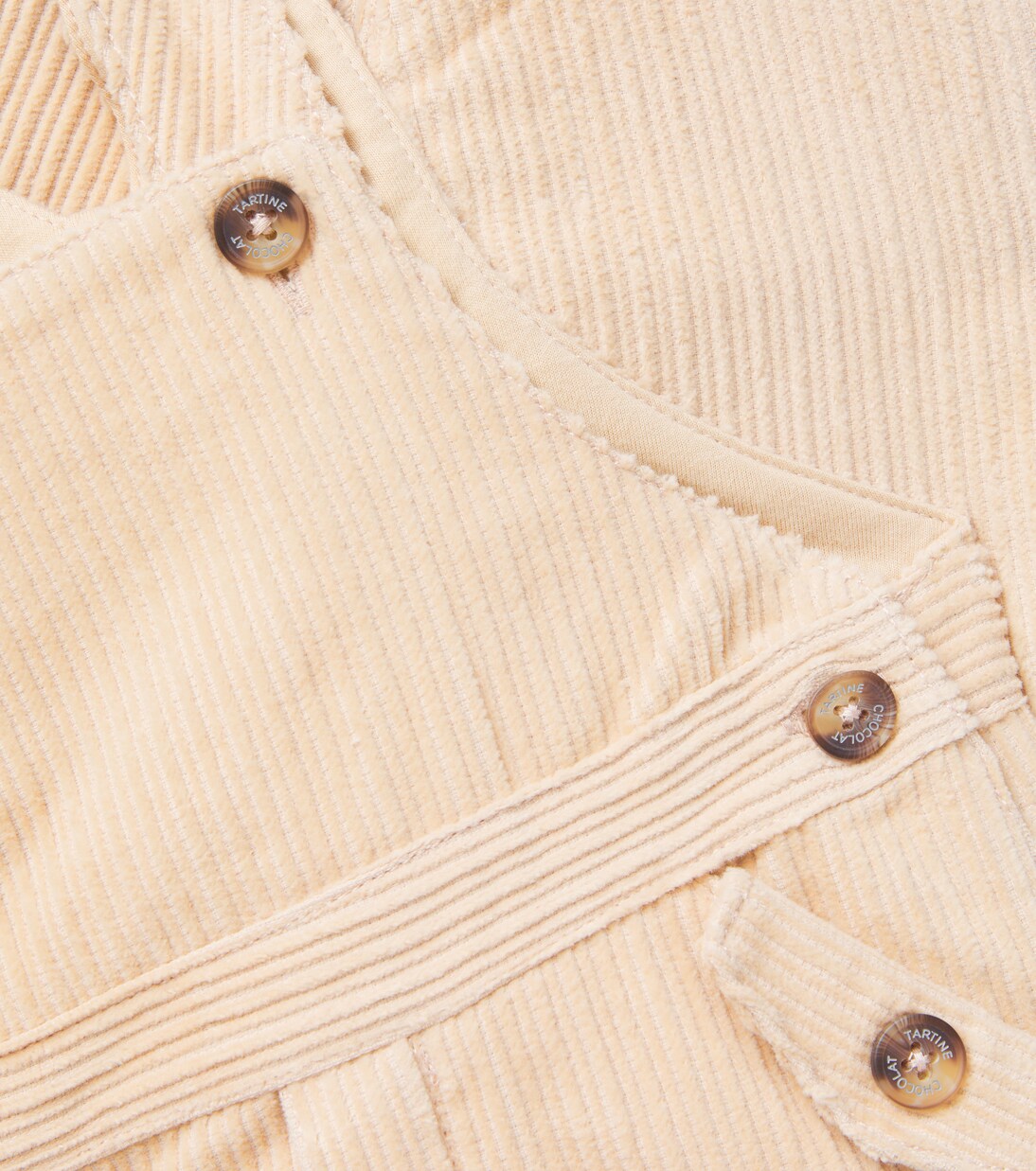 Baby Latzhose aus Baumwoll-Cord | Tartine et Chocolat