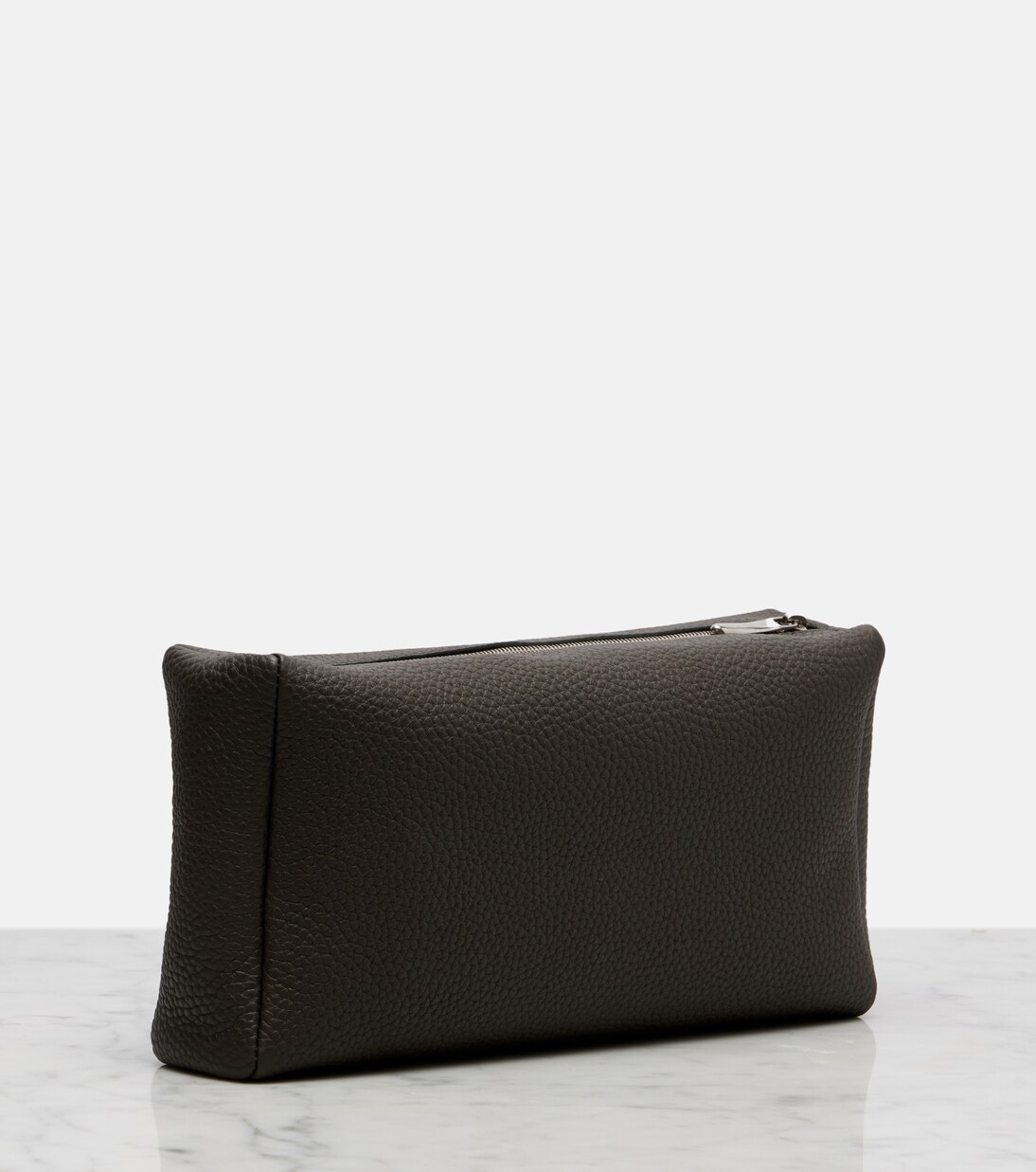 Clutch Squared Compact aus Leder | The Row