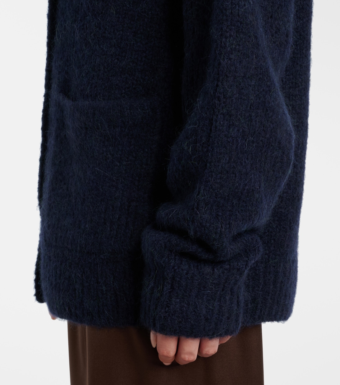 Cardigan en alpaga et laine | Dries Van Noten