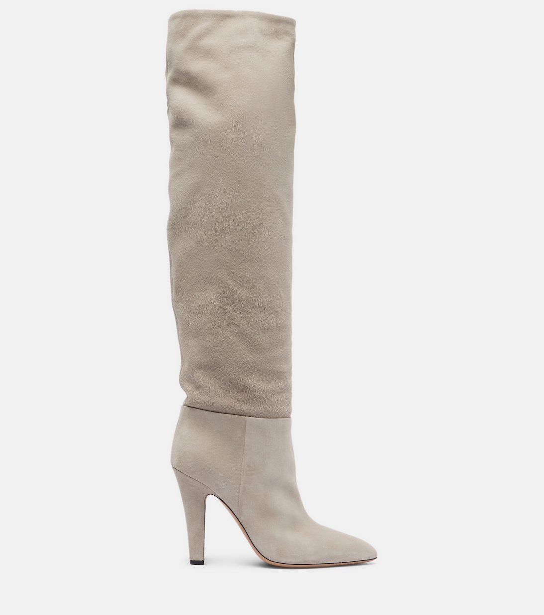 Overknee-Stiefel Elsa 100 aus Veloursleder | Paris Texas