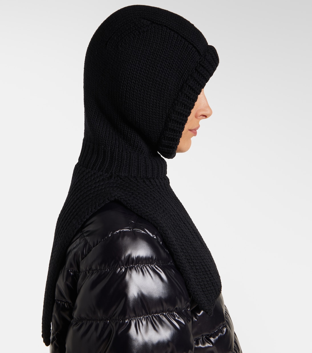 x EE72 by Edward Enninful virgin wool ski mask | Moncler Genius