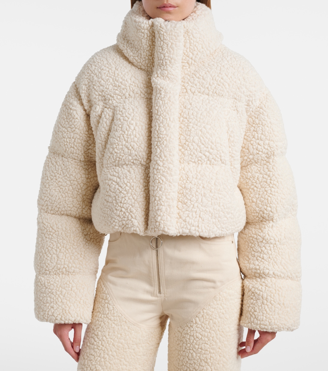 Kozzy wool-blend down jacket | Cordova
