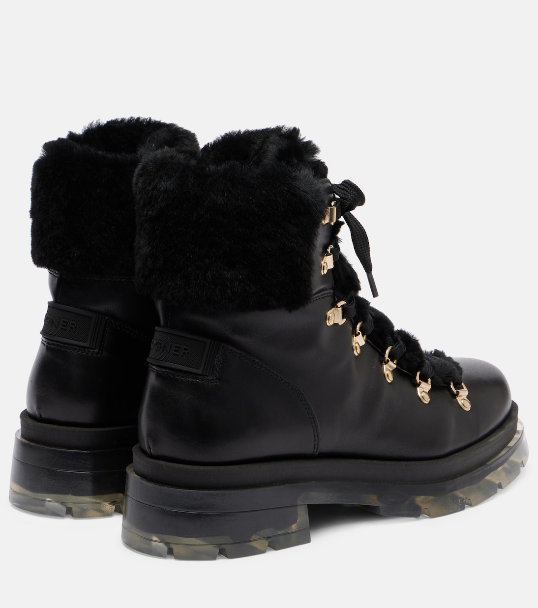 Swansea shearling-lined leather ankle boots | Bogner