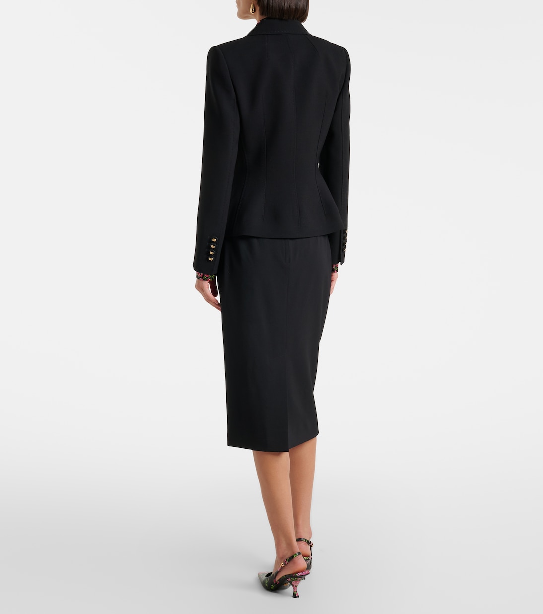 Wool-blend pencil skirt | Dolce&Gabbana