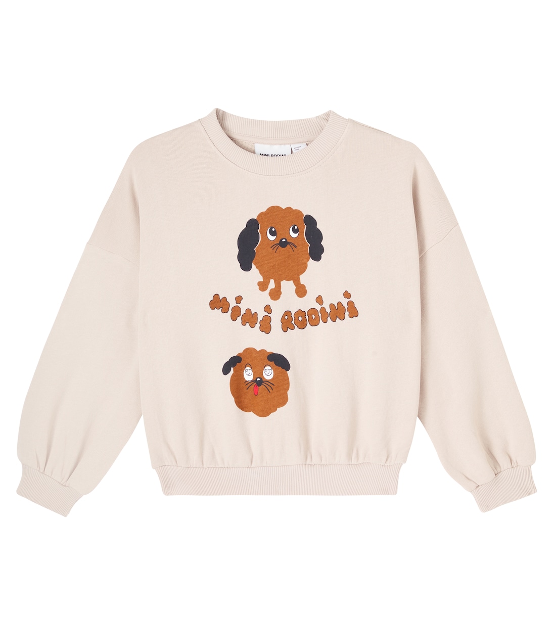 Felpa Doggies in cotone con stampa | Mini Rodini