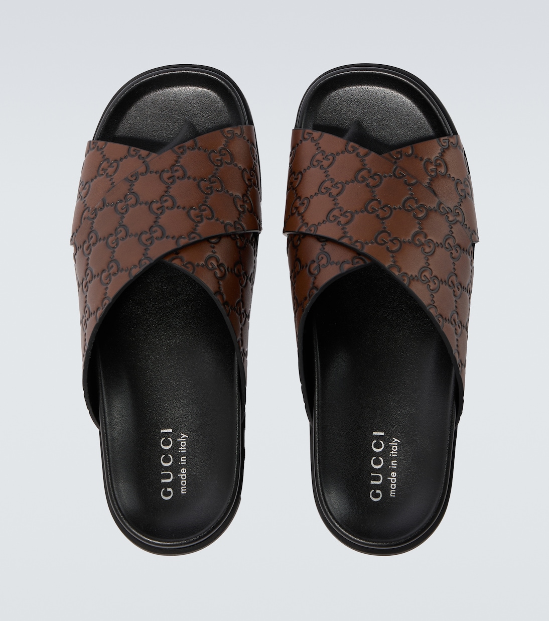 GG leather slides | Gucci